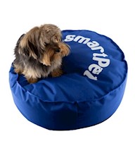 Smartpet Cama Puff TM para perros y gatos ( 70cmx 24cm) color azul